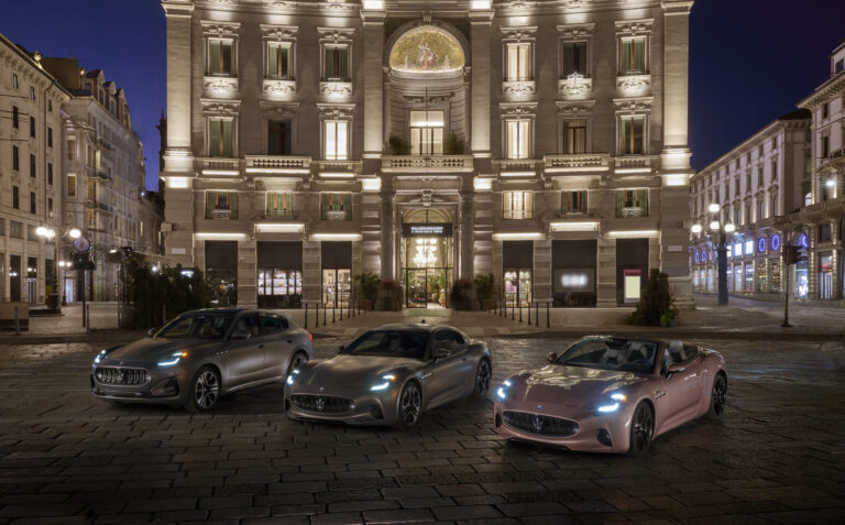 Maserati Folgore campaign It Turns You On Grecale GranTurismo GranCabrio ph Max Sarotto