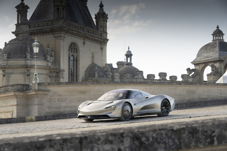 ChantillyArtsEleganceRichardMille McLarenSpeedtailawardedBestofShow foritsstunningdesign
