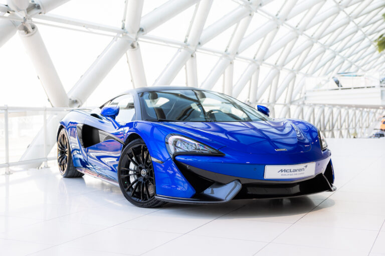 McLaren S Burton Blue