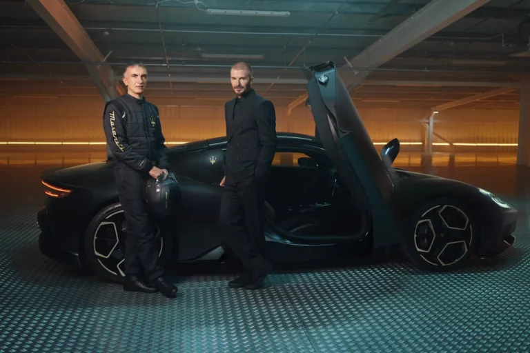 MaseratiMC NottewithDavidBeckhamAndreaBertolini
