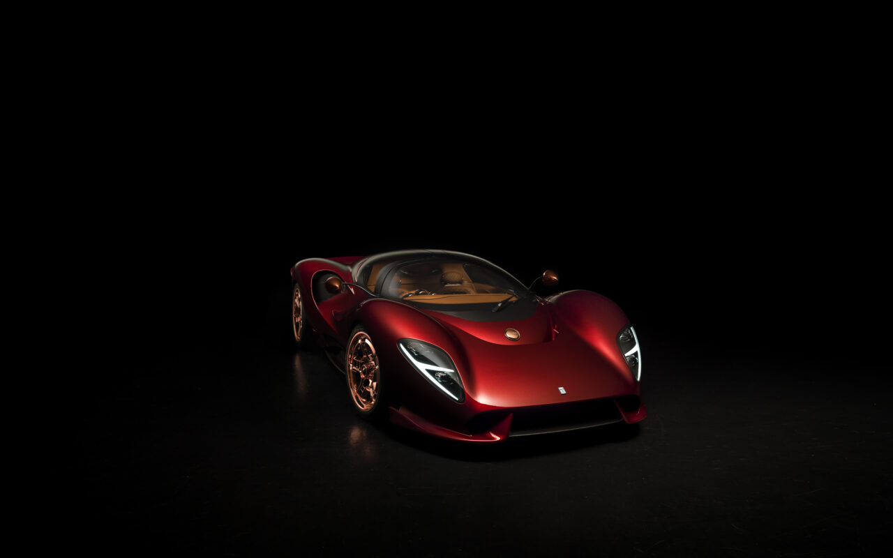 De Tomaso P Front Quarter