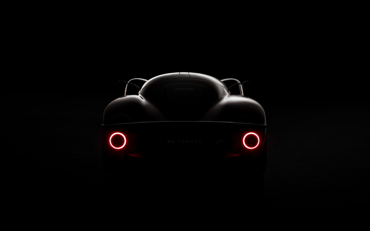 De Tomaso P Rear dark