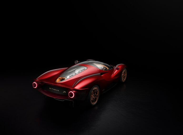 De Tomaso P Rear top