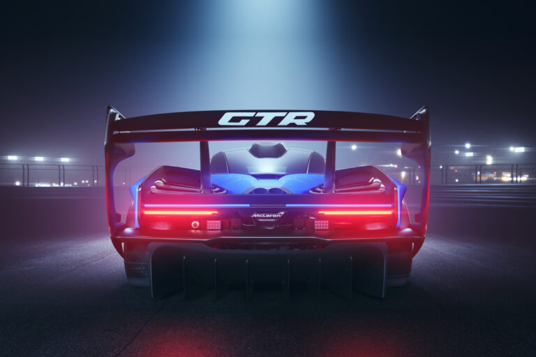 McLaren Senna GTR Image Rear