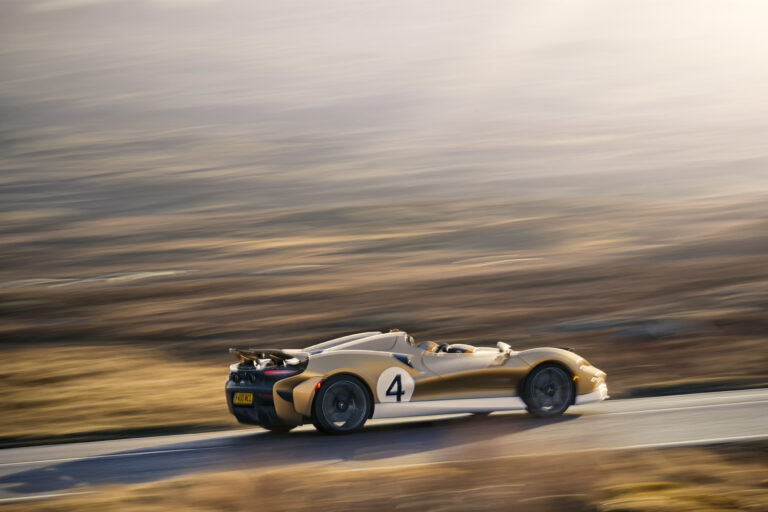 McLaren Elva Photographed in the Scottish Highlands May