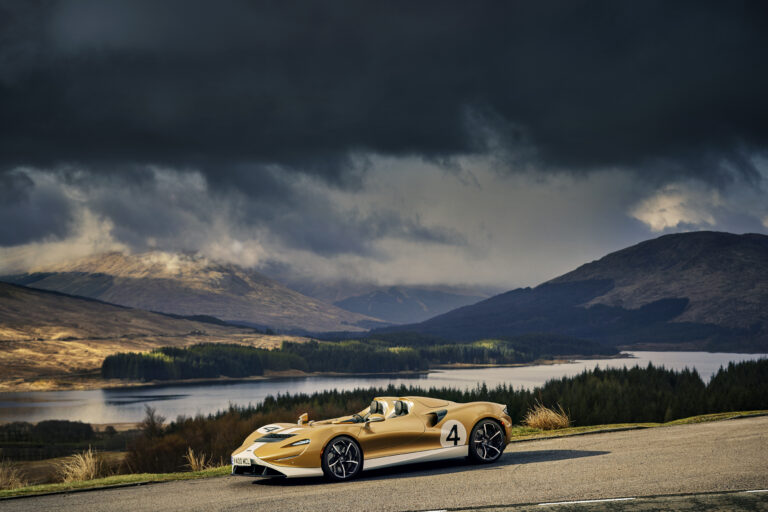 McLaren Elva Photographed in the Scottish Highlands May