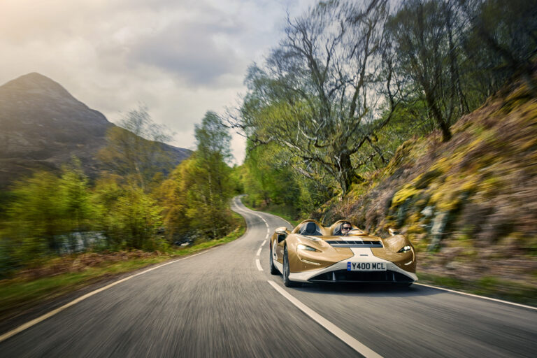McLaren Elva Photographed in the Scottish Highlands May
