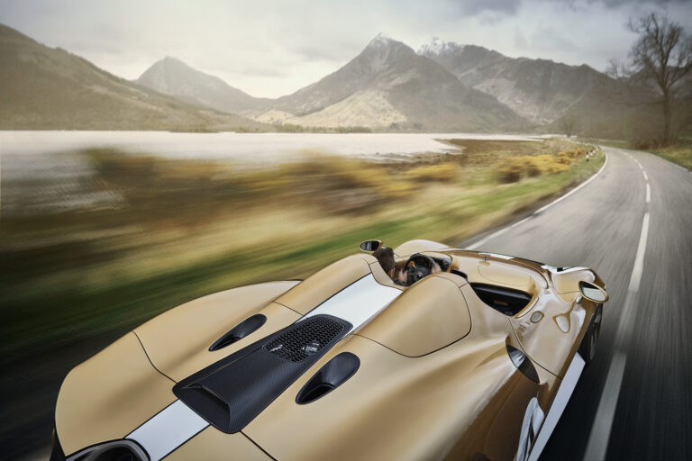 McLaren Elva Photographed in the Scottish Highlands May