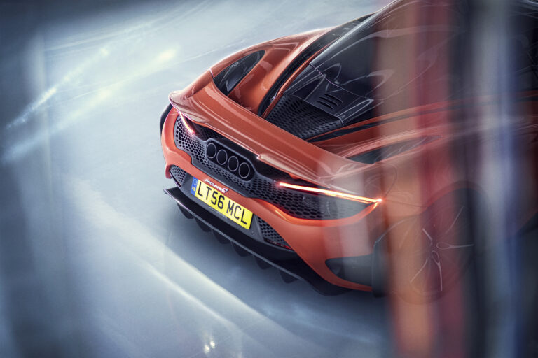 McLaren Shot Overhead