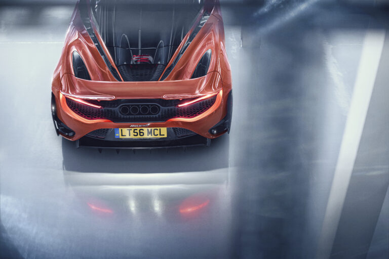 McLaren Shot Overhead