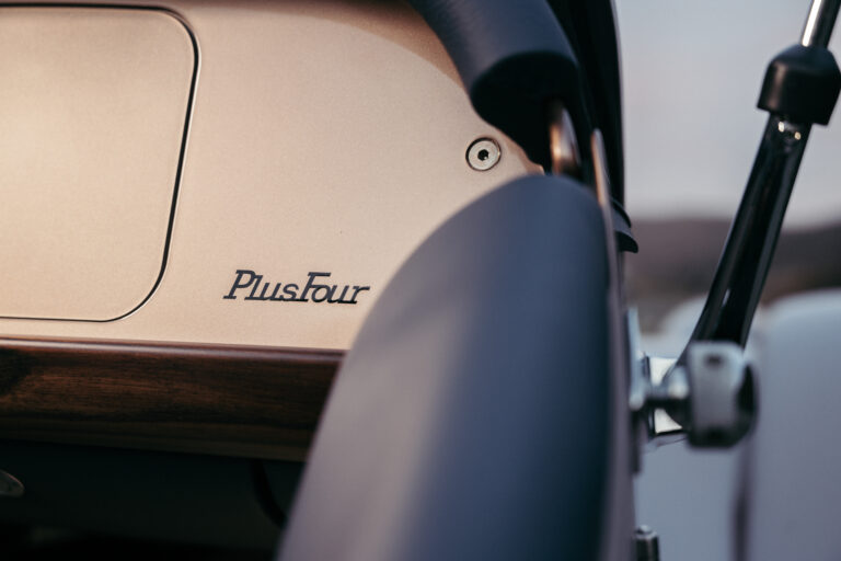 Morgan Plus Four interior
