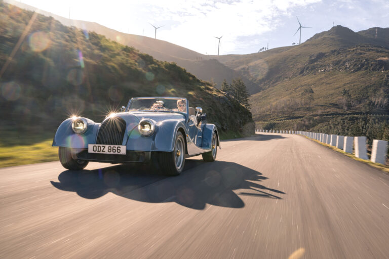 New Morgan Plus Four Dynamic Blue