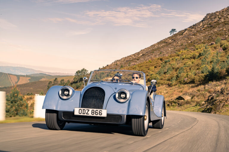New Morgan Plus Four Dynamic Blue