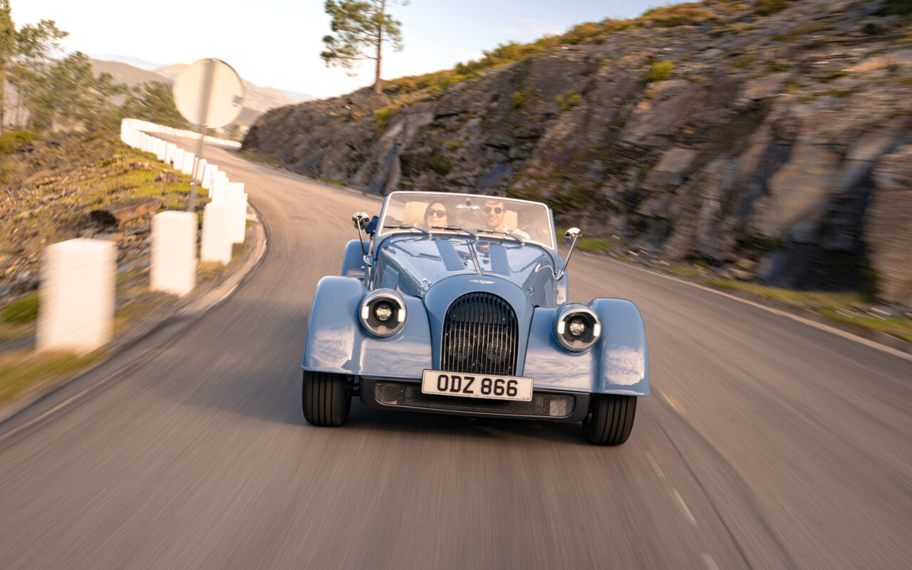 New Morgan Plus Four Dynamic Blue