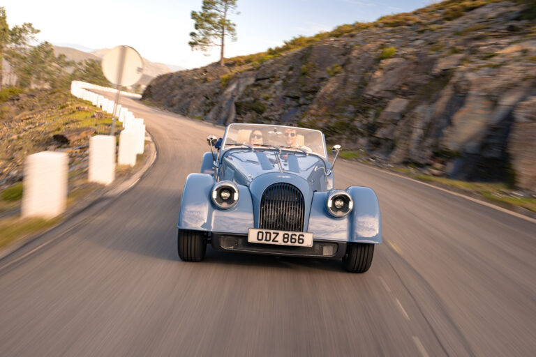 New Morgan Plus Four Dynamic Blue