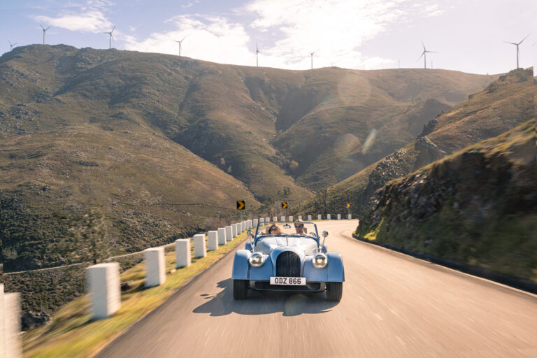 New Morgan Plus Four Dynamic Blue