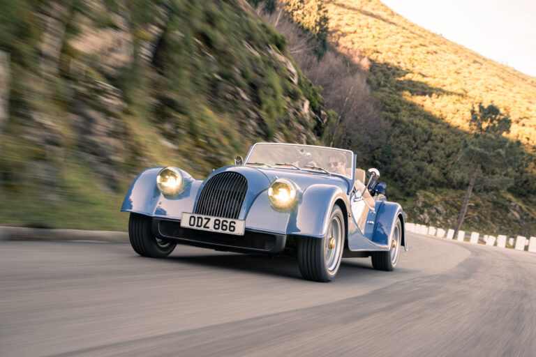 New Morgan Plus Four Dynamic Blue