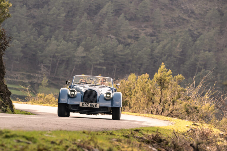 New Morgan Plus Four Dynamic Blue