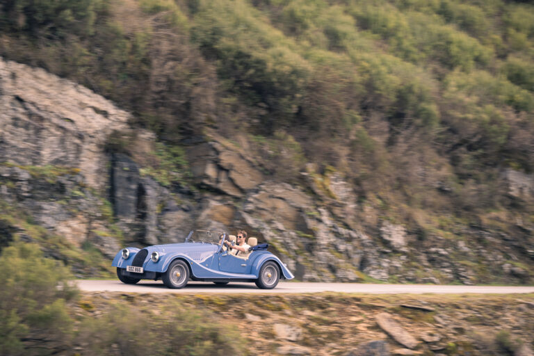New Morgan Plus Four Dynamic Blue