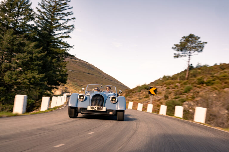 New Morgan Plus Four Dynamic Blue