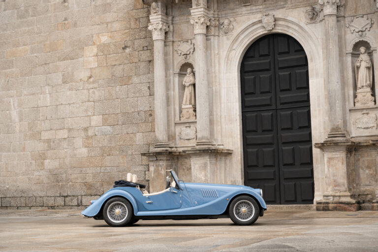 New Morgan Plus Four Location Blue