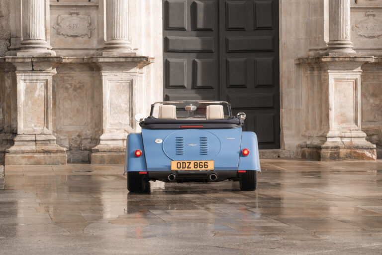 New Morgan Plus Four Location Blue
