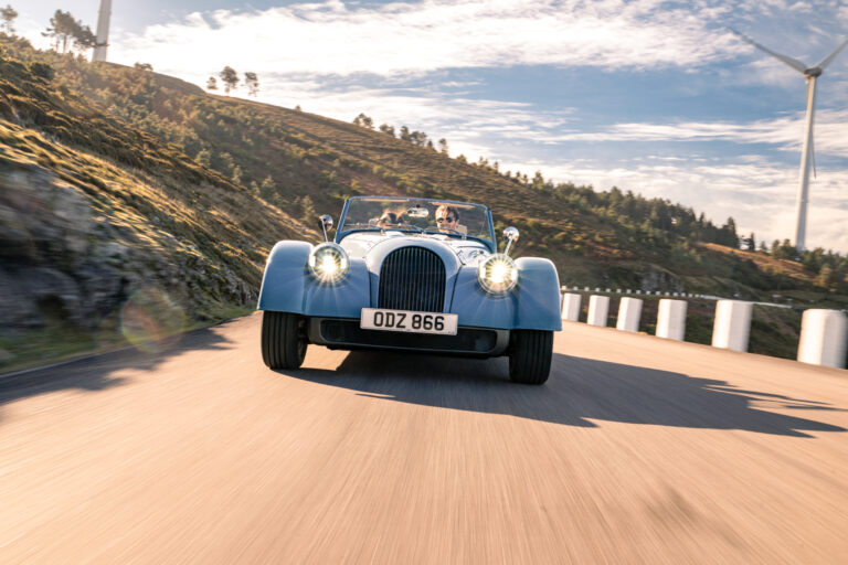 New Morgan Plus Four Location Blue