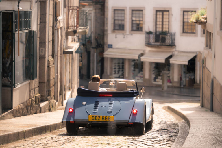 New Morgan Plus Four Location Blue