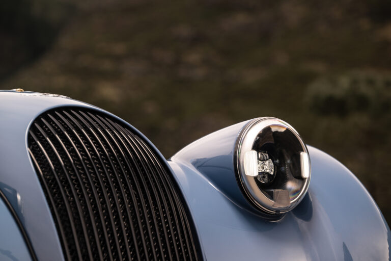 New Morgan Plus Four Location Blue