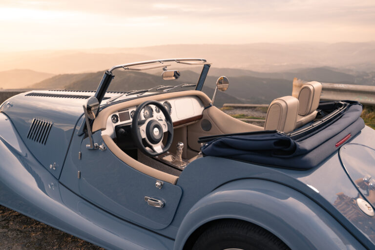 New Morgan Plus Four Location Blue