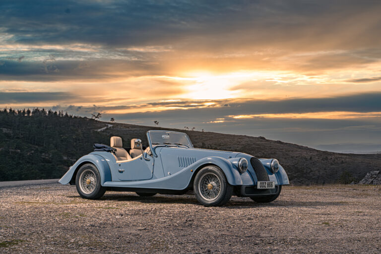 New Morgan Plus Four Location Blue