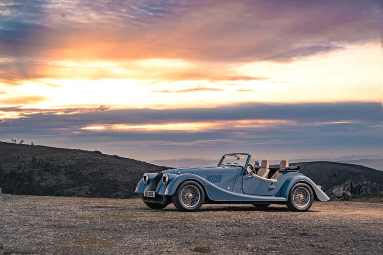New Morgan Plus Four Location Blue