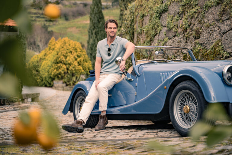 New Morgan Plus Four Location Blue