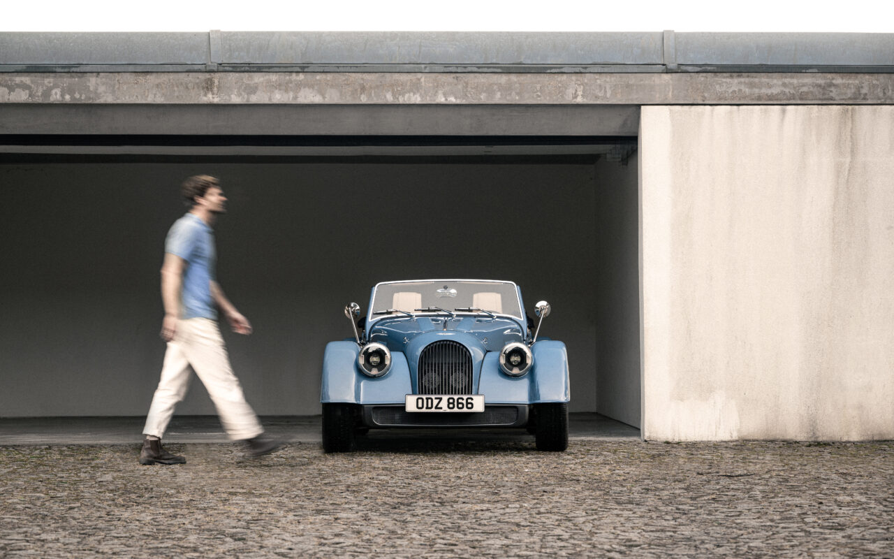 New Morgan Plus Four Location Blue