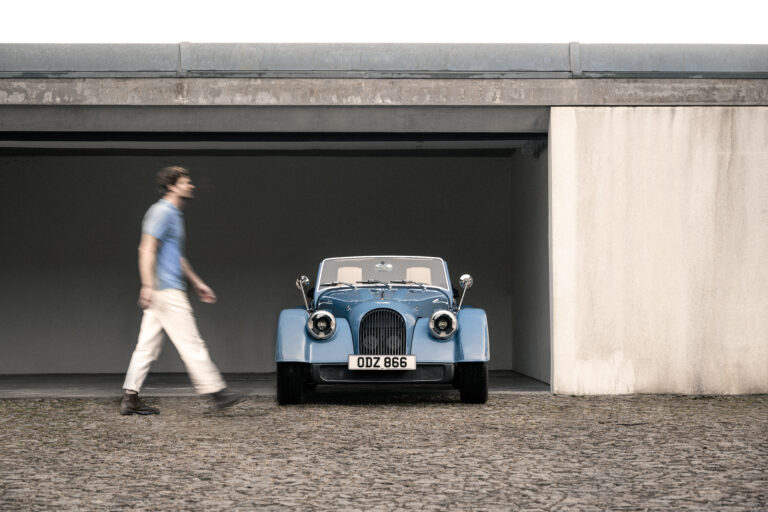 New Morgan Plus Four Location Blue