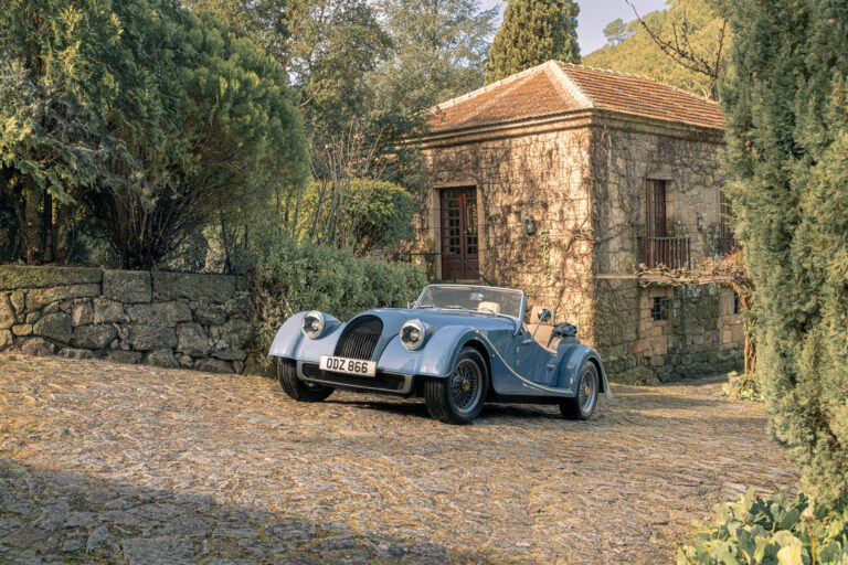 New Morgan Plus Four Location Blue