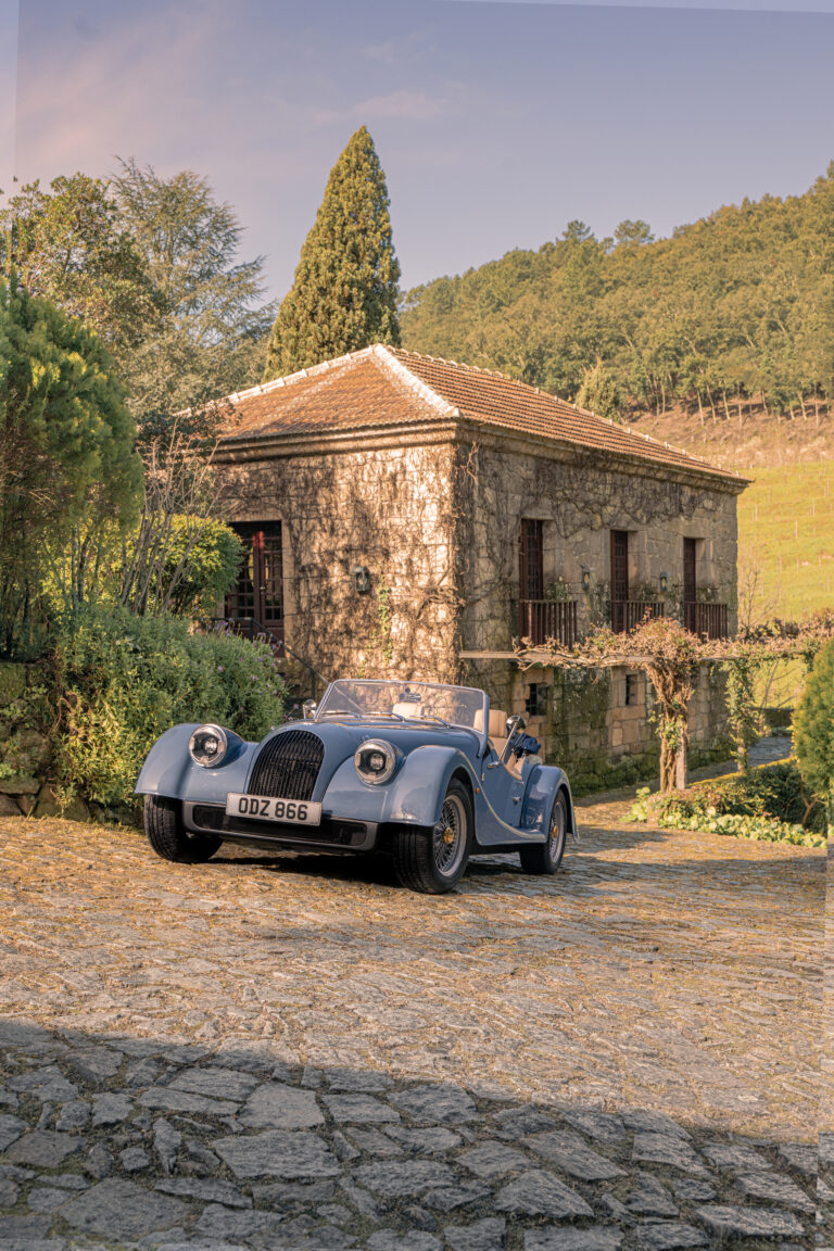 New Morgan Plus Four Location Blue