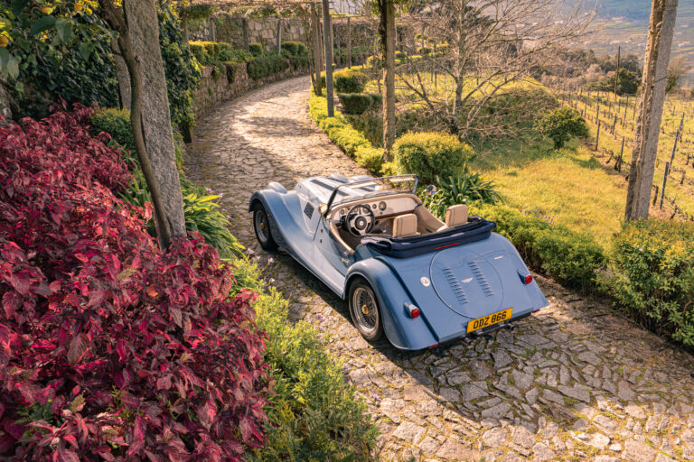 New Morgan Plus Four Location Blue