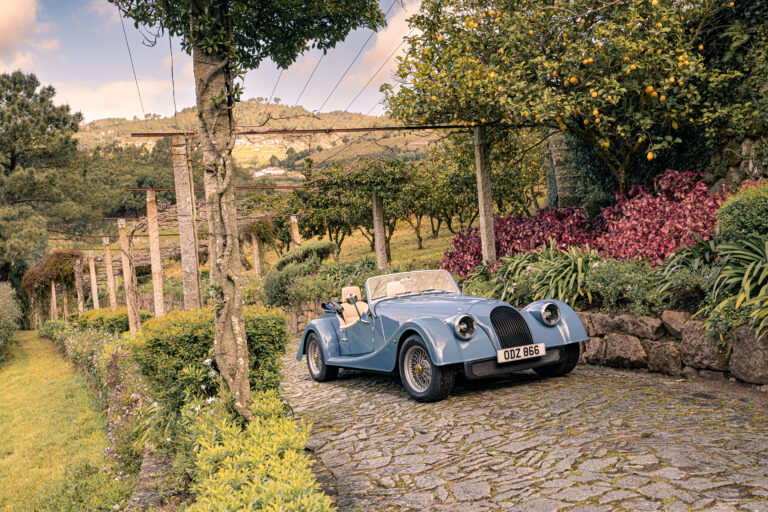 New Morgan Plus Four Location Blue