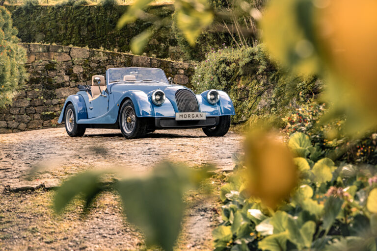New Morgan Plus Four Location Blue