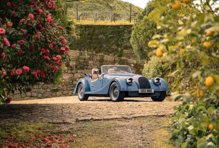 New Morgan Plus Four Location Blue