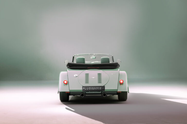 New Morgan Plus Four Studio Green