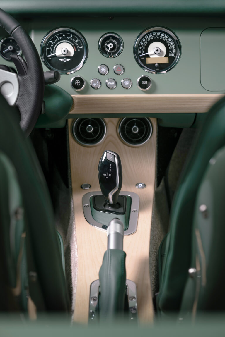 New Morgan Plus Four Studio Green