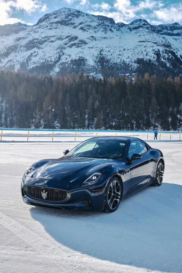 Small MaseratiatTheI C E thenewfull electricGranturismoFolgore